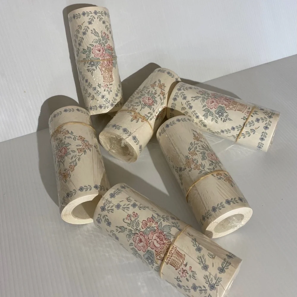 Wall Borders Rose Floral Ivy Fruit Basket Art Home Decor Set Bundle Lot 12 Pc